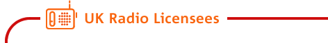 UK Radio Licensees